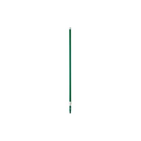 Remco Vikan 62in- 113in Telescopic Aluminum Handle, Green 29752